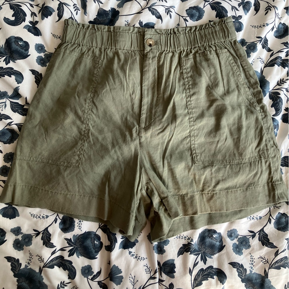 Lou & Grey for LOFT Green Shorts